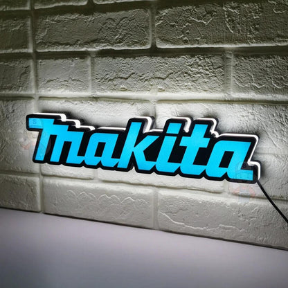 Makita Tool LED Light Box Fully Dimmable & USB Powered - FYLZGO Signs