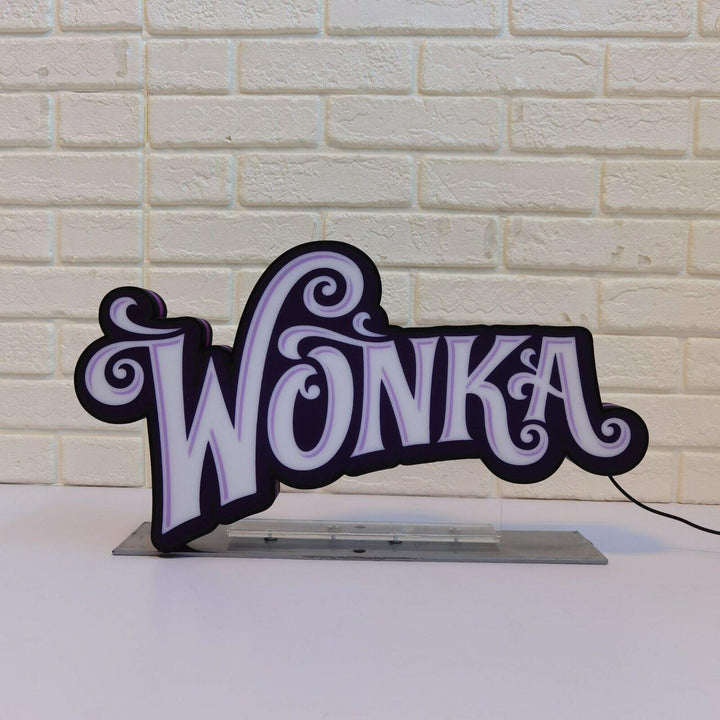 Wonka Pinball Top LED Light Box Immerse yourself in the sweet world of Willy Wonka! - FYLZGO Signs