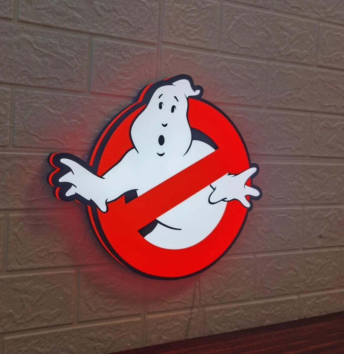 Ghostbusters Logo Light Box USB Powered with Dimming Control Perfect Decoration - FYLZGO Signs