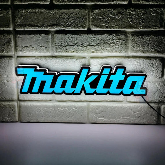 Makita Tool LED Light Box Fully Dimmable & USB Powered - FYLZGO Signs
