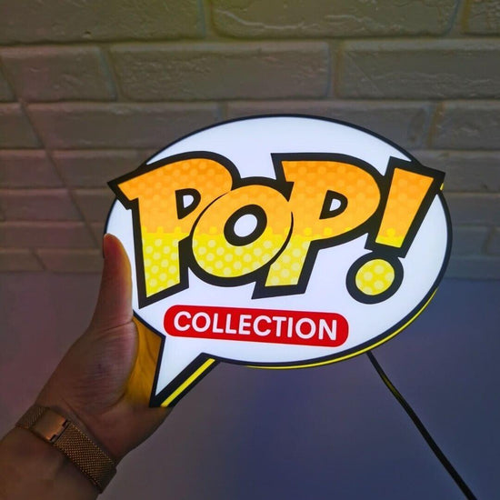 3D printed Funko Pop Series LED light box - FYLZGO Signs