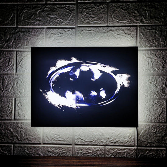 Batman Logo LED Light Box Fully Dimmable & USB Powered - FYLZGO Signs