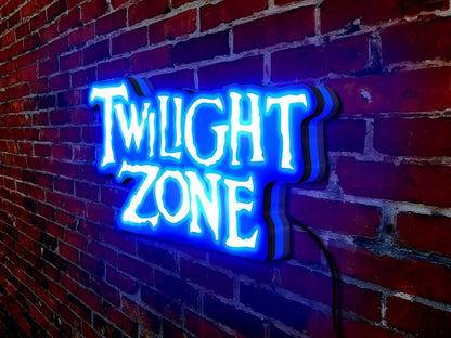 Twilight Zone Pinball Topper LED Lightbox Enhance Your Gaming Experience - FYLZGO Signs