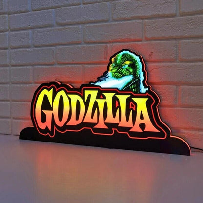Godzilla Pinball Top LED Light Box Dimmer Enhance Your Pinball Experience - FYLZGO Signs