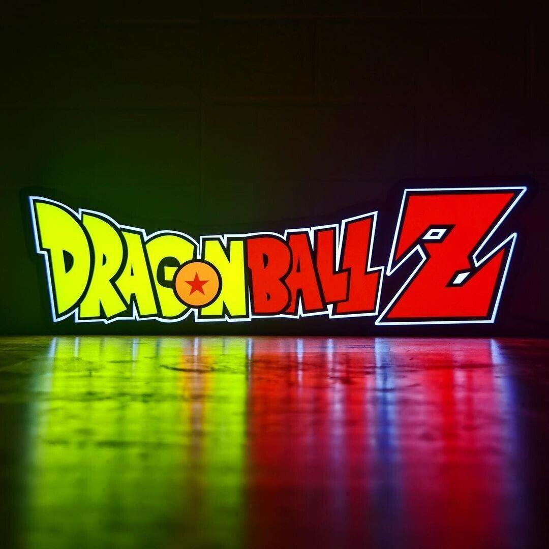 Dragonball Z 3D printed LED light box, USB powered, with dimming Man Cave - FYLZGO Signs
