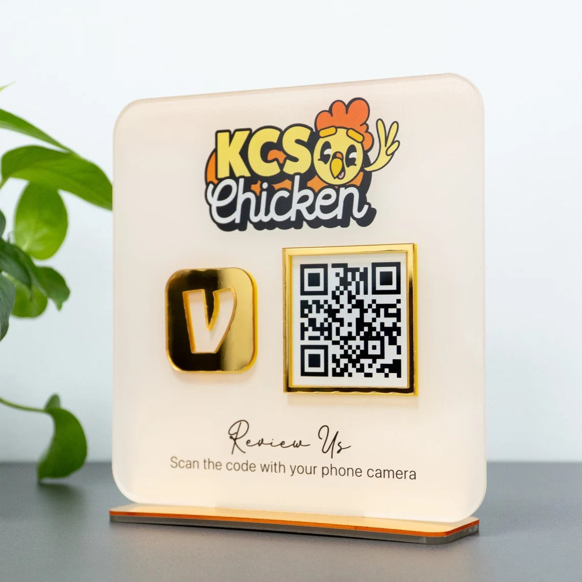 Mini signe de code qr, signe de code QR médias sociaux, signe d’affichage de code QR acrylique, signe de code QR personnalisé, signe de méthode de paiement, signe de logo personnalisé